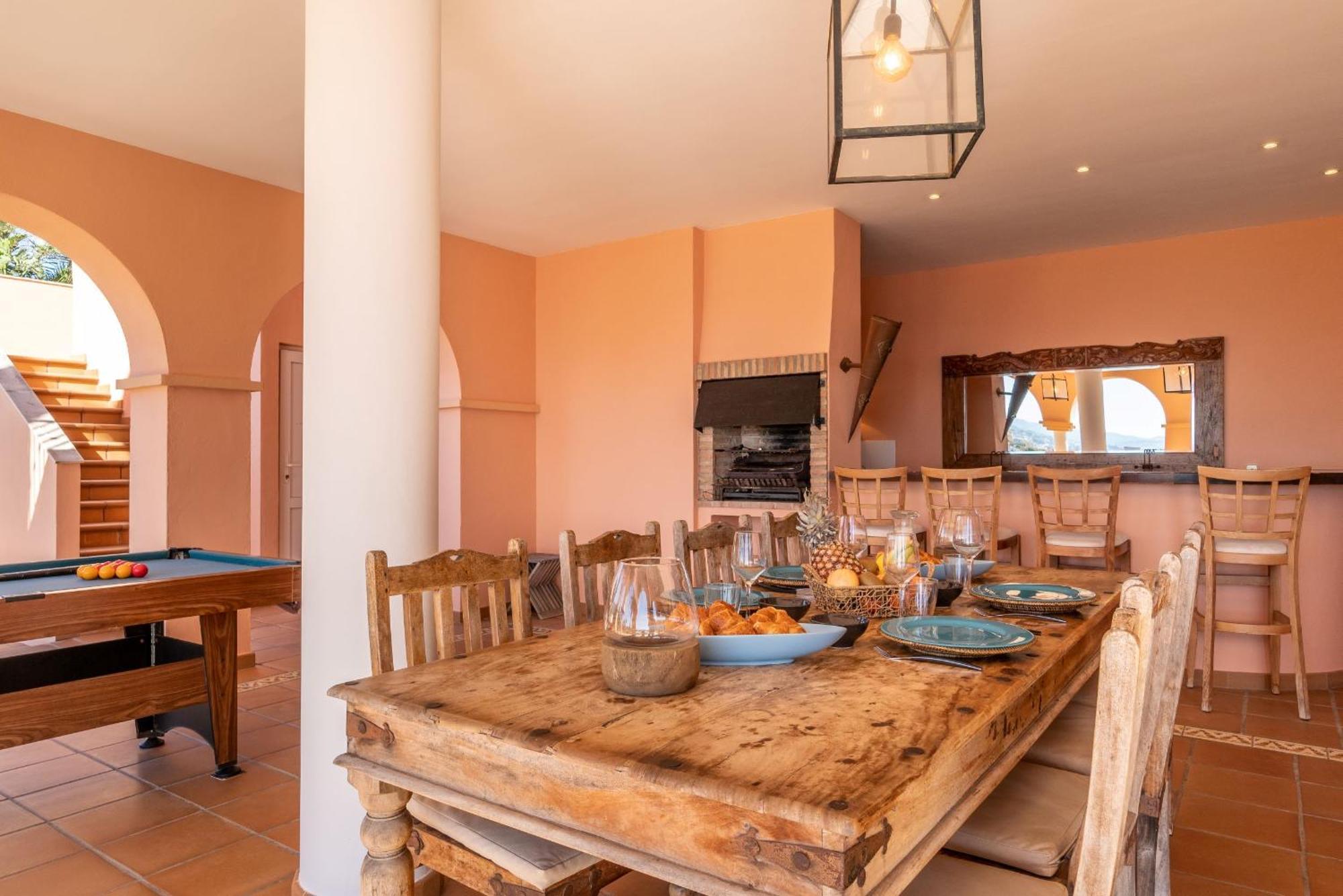 Beachside Villa With Panoramic Sea Views Benalmádena Εξωτερικό φωτογραφία